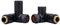 Dual Fuel Manual Radiator Valve Black Corner - 1/2 x 15mm
