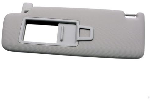 JidddD para Audi A1 A3 A4 A5 Q3 Q5 S3 S4 S5 TT 8U0857562A Parasol para Coche con Espejo cosmético Parasol para Coche con Espejo,Visera Solar,B Gray Left (Driver)