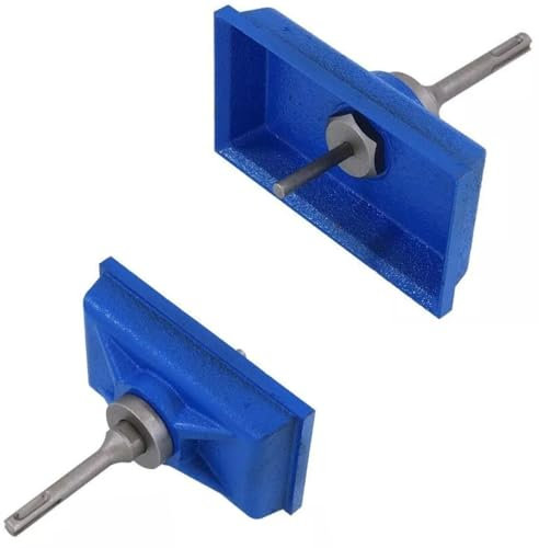 TCT SDS Plus Electricians Square Box Cutter 79 x 142mm Double Socket Back Box Cutter for Block and Soft Brick