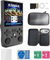 R36MAX Handheld Game Console, 4.0 Inch IPS Screen Linux System 4000mAh Rechargeable Portable Pocket Arcade with 64GB TF Card, Built in 18000+ Games, Retro Video Games Player for Kids & Adults