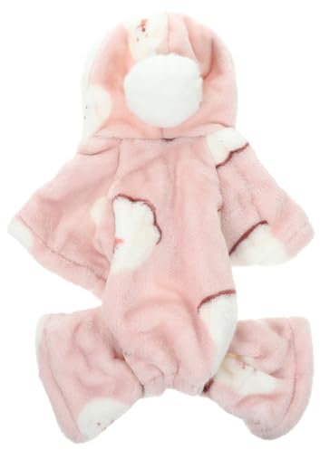 FONDOTIN Winterbekleidung Für Hunde Wärmender Hundemantel Bequeme Für Kleine Hunde Plüschige Haustierkleidung Warme Hundekleidung Für Winter