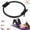 Pilates Ring,Yoga Ring,Pilates Kreis Widerstandskreis für Oberschenkel und Beine, Fitness Training Support Tool,Wadenmassage Heimtraining,Yoga Ring für Frauen und Mädchen,für Ganzkörperübungen (A)