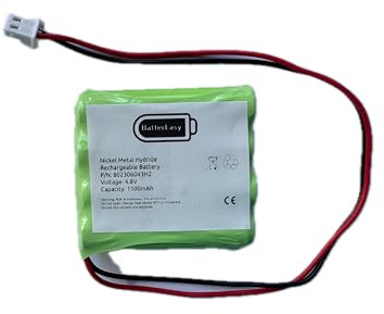 BatterEasy Batterie compatible avec Sport-ELEC Divers Tens Eco 2 XTR2 Urostim2 EMP2 Pro EMP4 Eco+ Piles rechargeables Ni-MH AAA Pack 4,8 V 800 mAh