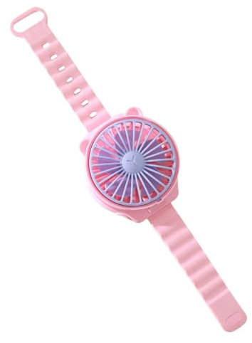 Pzuryhg Watch Fan, Creative Cartoon Hands- Personal Air Cooler, Stylish Cooling Tool for Kids, Boys, Indoor/Outdoor Travel, Family, and Friends, Portable Air Circulator for Hot Days