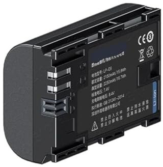 Lithium Battery:LP-E6 LP E6 Camera Battery,Compatible For Canon,for EOS R6 R5 5d4 5d3 6d 6d2 60D 70D 80D 5D Mark II III IV Digital Batteries