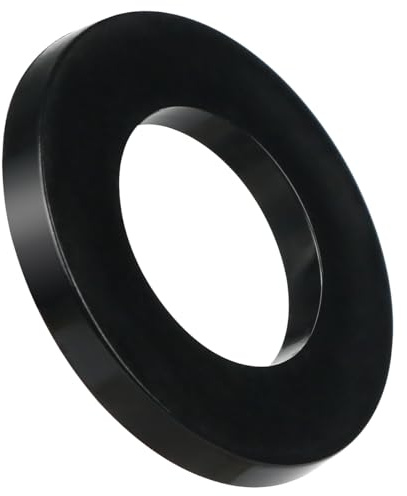 BOUMVID Nylon Unterlegscheiben M16 x 30mm, 10 Stück Schwarz Kunststoff Unterlegscheibe Karosseriescheiben, Plastik Kunststoffscheiben Beilagscheiben Beilagscheibe, für Elektrischen Lsolierung