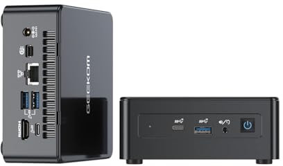 GEEKOM Mini PC IT8 SE i3-8109U (fino a 3,6 GHz), Mini computer Windows 11 Pro, 8 GB RAM DDR4, 256 GB SSD, Mini PC desktop, 4K | Supporto VESA