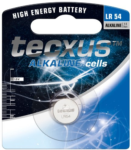 Tecxus LR 54 Knopfzelle Alkali