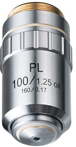 Bresser Mikroskop Objektiv planachromatisch DIN-PL 100x (Öl)