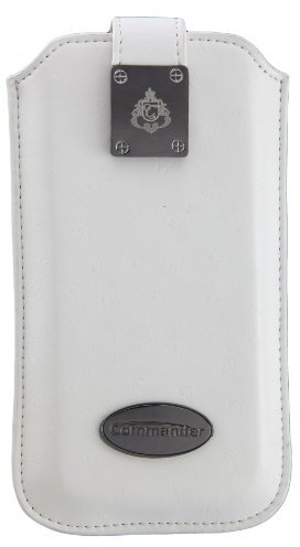 Commander 12718 Ostrich Case für Apple iPhone 3G/3GS/4/4S Größe M weiß