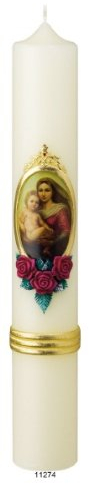 Candele liturgiche, Candele da Donna 40 x 6 cm