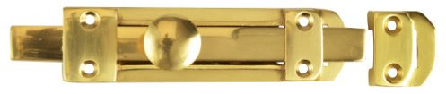 Forge 150mm Door Bolt Heavy with Brass Finish