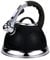 Voche 3.5 Litre Metallic Black Stainless Steel Stovetop Whistling Kettle