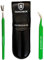 TickCheck Zeckenentferner Kit (tick - Entferner Stahl INOX Pinzette, Ledertasche und Ausweisfach Ticks) Packung mit 1