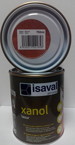 XANOL Finish-Lasur offenporig, satiniert, 750 ml (Nogal, transparent, satiniert, 750 ml)