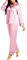 LONXU Pigiama da donna in raso di seta Set pigiama da notte XS ~ 3XL Plus__Gifts, rosa, M