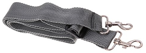 Almencla Verstellbarer Tragegurt Für Die Snaredrum Bass Drum Neck Belt Hook Grey 70 135cm