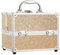 Frenessa Makeup Case 4 Trays Cosmetic Box Lockable Beauty Vanity Organiser Holder Box for Gifts (Rose Gold)