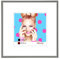 Bilderrahmen Kunststoff Lifestyle Foto Rahmen Collage Wanddeko Poster Photo Style: Farbe: Silber | Format: 30x30