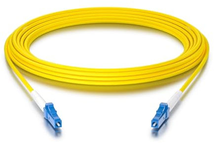 10Gtek LC-LC Simplex Fiber Patch Cord, 9/125μm Single Mode, LSZH, 33 ft/10 m