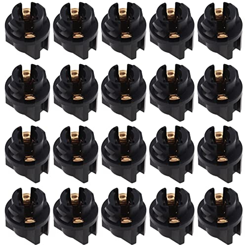 The Lord of The Tools Lot de 20 Douilles T5 à Verrouillage tournant pour Ampoules T5 17 18 27 37 57 58 70 73 74 79 85 86 206 207 286 306 2721