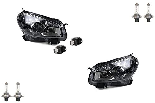 Johns, Scheinwerfer passend für Nissan Qashqai J10 10- mit H7 Satz L R inkl. Stellmotor
