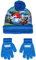 Sonic Unisex Kids Mütze und Handschuhe Set, Blau, Estándar