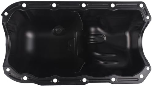 Flynsu Coppa dell'olio compatibile con Panda 500 Bravo MiTo 1.2 1.4 Hatchback Benzina 55200418 46543513