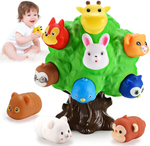 Sortierspiel ab 1 2 3 Jahre, Spielzeug ab 1-3 Jahre Mädchen Junge Steckspiel Lernspielzeug Montessori Baby Motorikspielzeug ab 1 Jahr Geschenk Mädchen Junge 1 2 3 Jahre Kinderspielzeug ab 1-3 Jahre