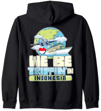We Be Trippin in Indonesien: Familienurlaub und Reisebegleitung Kapuzenjacke
