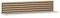 Schildmeyer Ekko Étagère 158303 Blanc Mat/Aspect Panneau Acoustique, 80 x 17,3 x 15,7 cm