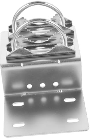 SOESFOUFU Outdoor Antenna Mount Bracket Pole Mount for Outdoor Applications Weather-Resistant Bolt Clamp for Secure Antenna Installation and Poles