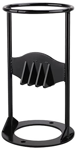 Kaminholzspalter, robust, 15 x 26,7 cm, Hartstahl, Spaltwerkzeug, schnelles manuelles Anzünden, sicher und tragbar, Schwarz