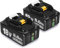 2X 18V 8.0Ah/8000mAh Ersatzakkus für Makita Akku 18V 8Ah Ersatzakku für Makita Akku BL1860 BL1850 BL1850B BL1860 BL1860B BL1840B BL1840 BL1830 BL1835 BL1845
