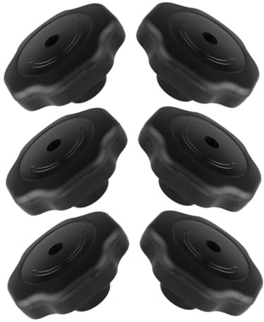BRIGHTFUFU Rice Cooker Slow Cooker Knobs Replacement Heatproof Material 6 Pieces Set