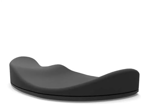 Handballenauflage Ergonomische, gleitende Handballenauflage, gleitendes Handgelenkpolster, das sich mit Ihrer Maus bewegt, weiches Silikongel, leichte Handgelenkauflage(Black right hand)