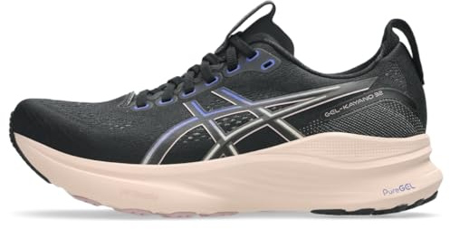 ASICS Damen Gel-Kayano 32 Laufschuhe, Schwarz/Perlrosa, 10