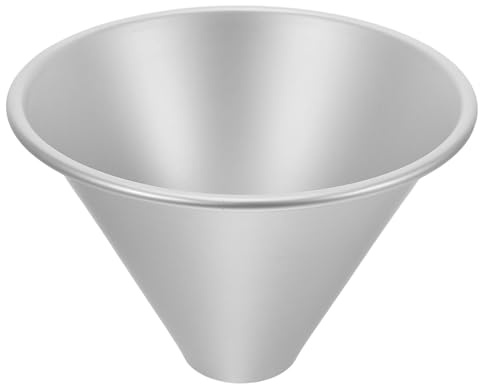 PLAFOPE Princess Doll Dress Cake Pan Mold 7 Inch Aluminium Alloy Cone Shape Baking Pan with Nonstick Coating, Easy Release and Even Heat Distribution for Birthday Celebrations and Home
