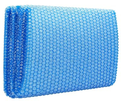 Bseical - Lona solar con burbujas para piscina (rectangular, 190 x 200 cm, PE Calefacción, reduce el 95% de evaporación, calienta el agua rápidamente
