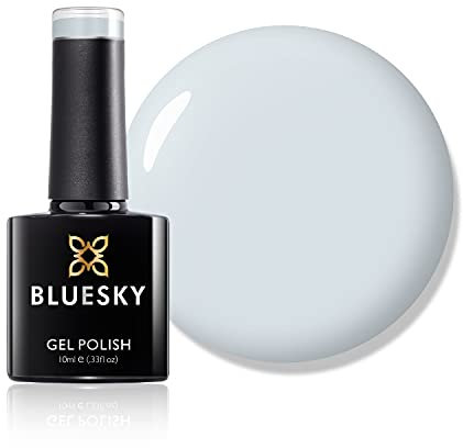 Bluesky Gel Nail Polish, Dolphin Sky Nd15, Baby Blue, Blue, Light, Sky, Long Lasting, Chip Resistant, 10 ml (Requires Curing Under UV LED Lamp)