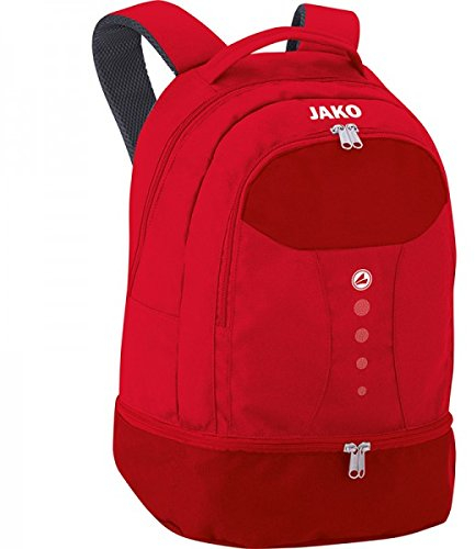 JAKO Rucksack Striker, Größe:0 (Bambini), Farbe:rot