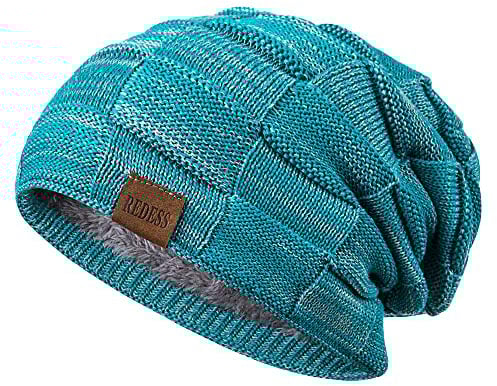 REDESS Beanie Mütze für Herren und Damen Winter Warme Mützen Stricken Slouchy Thick Skull Cap