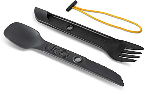 UCO 2-Piece Switch Spork Camping Spoon-Fork-Knife Utensil