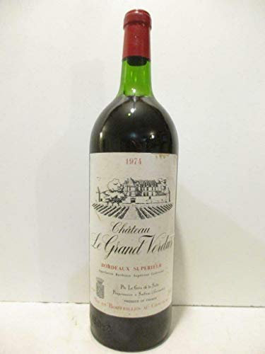 magnum 150 cl bordeaux supérieur château le grand verdus rouge 1974 - bordeaux