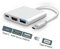 WISYIFIL USB C to HDMI Adapter,USB Type-C Converter to HDMI 4K+USB 3.0+USB-C Charging Port 3 in 1 Hub,USB-C Digital AV Multiport Adapter for MacBook Pro/iPad Pro/iPhone 15/16, TV, Monitor and More