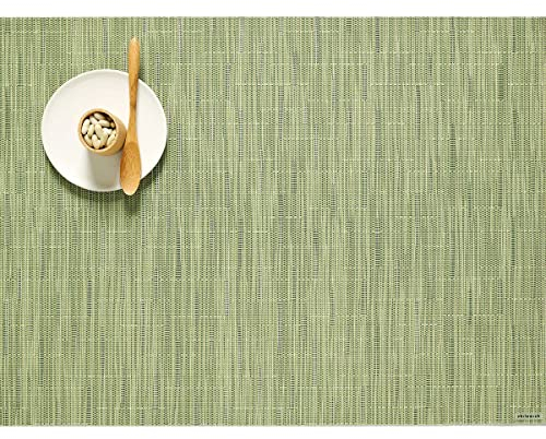 Chilewich Tischset Bamboo Rectangle Spring Green