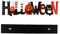 VALICLUD Halloween Schriftzug Tischdeko Holzschriftzug 3D Buchstaben Deko Aufsteller Dekofigur Holzschilder für Halloween Zimmer Horror Party Dekoration
