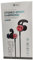 Auriculares Deportivos para móvil, micrófono y Cable de 1,2 m, conexión Jack 3.5 mm, Cascos compatibles con Xiaomi, Huawei, Samsung, Sony, Rojo
