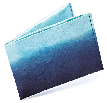 Paprcuts RFID Portemonnaie Blue Lagoon | Geldbeutel Für 12 Karten, Scheine & Münzen | 100% Vegan | Wasserabweisend, Stabil & Reißfest | Unisex