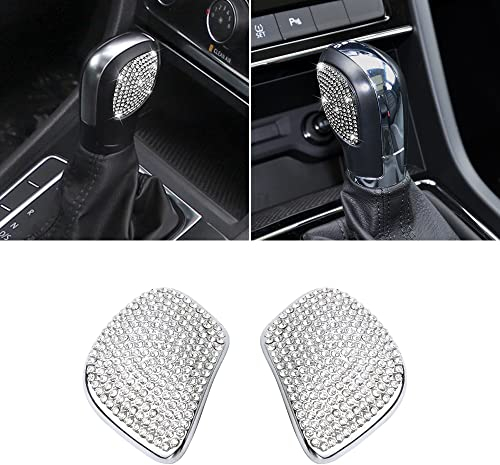 VDARK für Volkswagen Beetle Zubehör Arteon, Atlas, CC, Golf, Jetta, Passat, Touareg Bling Schaltknaufabdeckung Auto-Innendekoration